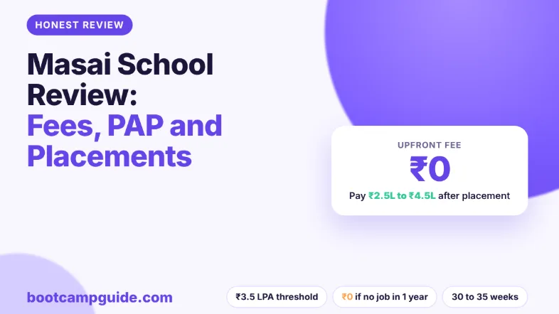 Masai School Review 2026: Fees, Pay After Placement and Placements